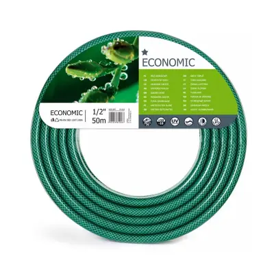 Wąż ogrodowy CELLFAST ECONOMIC 1/2", kolor zielony, długość: 50, KOD: 10-003